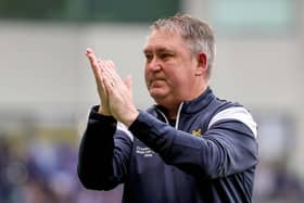 Dungannon Swifts assistant manager Dixie Robinson. (Photo by David Maginnis/Pacemaker Press)