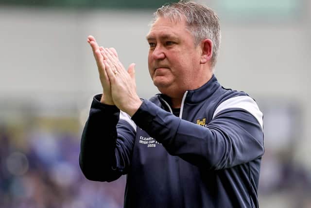 Dungannon Swifts assistant manager Dixie Robinson. (Photo by David Maginnis/Pacemaker Press)