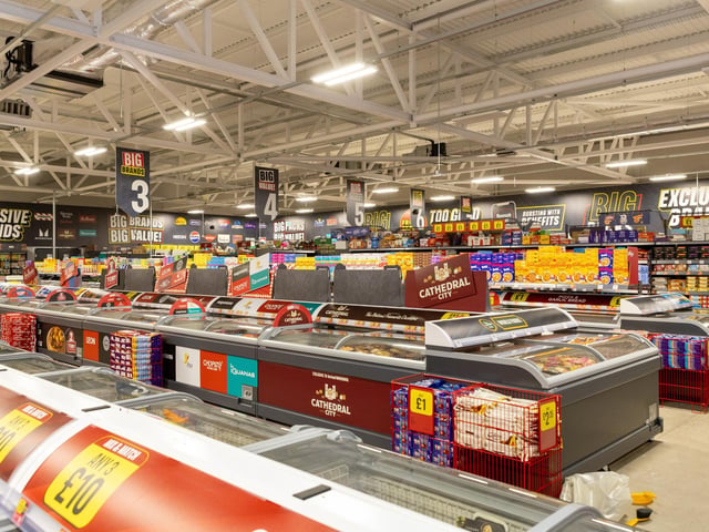 The doors are officially open at The Food Warehouse’s brand-new Bangor store at Bloomfield Retail Park, with shoppers now able to explore the new store and its opening-week deals