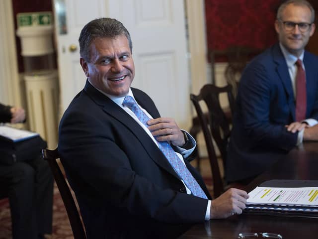 European Commission vice president Maros Sefcovic