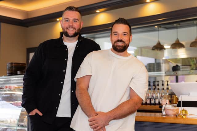The Foxes Den has been acquired by one of Northern Ireland’s leading hospitality companies, Nightcap Event Group, marking an exciting new chapter for the Jubilee Road based establishment.  Pictured are Declan Holmes and Dean McFarland, founders of Nightcap Event Group