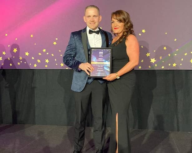 Saltmarine shined at the Northern Ireland Motor Industry Awards. Picture – supplied