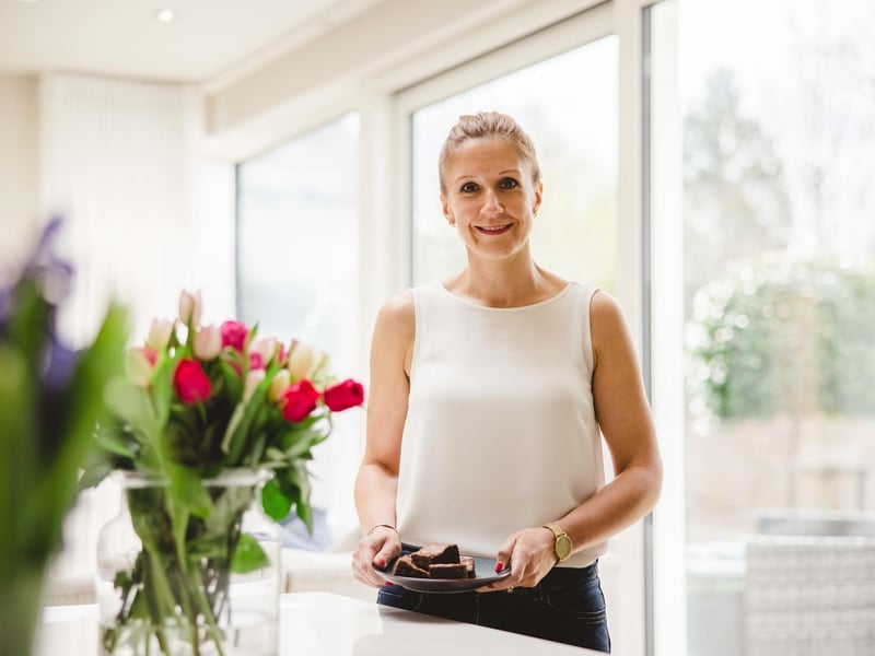 Angela Patterson, co-founder of Gold & Browne’s, reflects on building her gluten-free baking brand from a home kitchen into a thriving local business selling across Northern Ireland and beyond