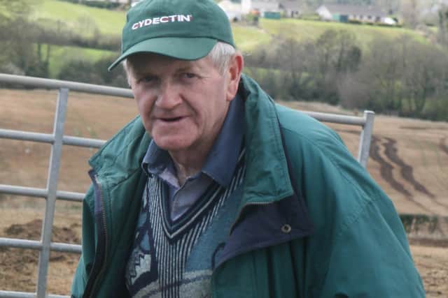Pictured in April 2008 is Harold Dickey at the Drummaul ploughing match. Picture: Farming Life archives/Steven McAuley