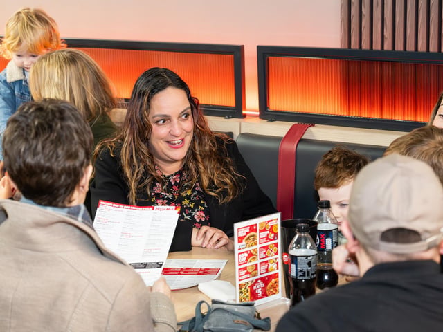 New Pizza Hut restaurant in Bangor has enjoyed a phenomenal start, selling more than 15,000 pizza slices within just two weeks of opening