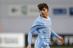 Manchester City's Tomas Galvez, who is hoping to take a big step forward in his development after being called up to the Finland squad for Friday's Euro 2024 qualifier against Northern Ireland
