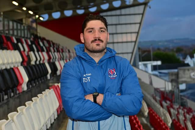 Ulster’s Tom O’Toole is looking forward to the two-game tour of South Africa