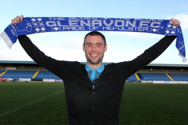Gary Hamilton was confirmed as the new Glenavon manager at a press conference at Mourneview Park in December 2011 on an initial two-and-a-half year contract, replacing Marty Quinn.