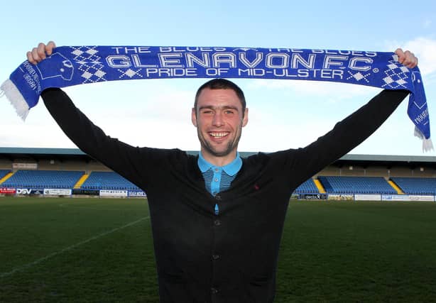 Gary Hamilton was confirmed as the new Glenavon manager at a press conference at Mourneview Park in December 2011 on an initial two-and-a-half year contract, replacing Marty Quinn.