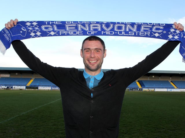 Gary Hamilton was confirmed as the new Glenavon manager at a press conference at Mourneview Park in December 2011 on an initial two-and-a-half year contract, replacing Marty Quinn.