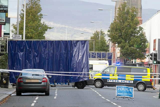 Man in his 70s dead after being hit by lorry in east Belfast - police ...