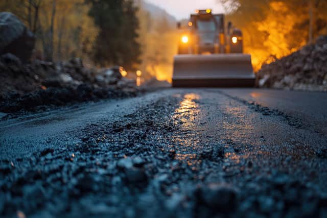 Road works