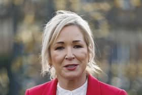 Michelle O’Neill rejects that ‘there’s no more money’ for NI in budget row