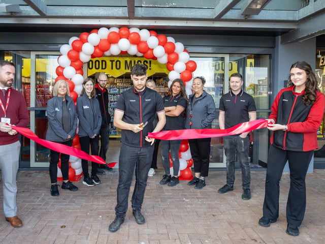 Meet the team behind the new Bangor store..The opening has created 50 new jobs in the local area, with staff ready to welcome shoppers through the doors