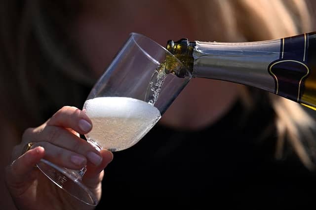The man allegedly stole £131-worth of champagne, among other things (Kirill KUDRYAVTSEV / AFP via Getty Images)