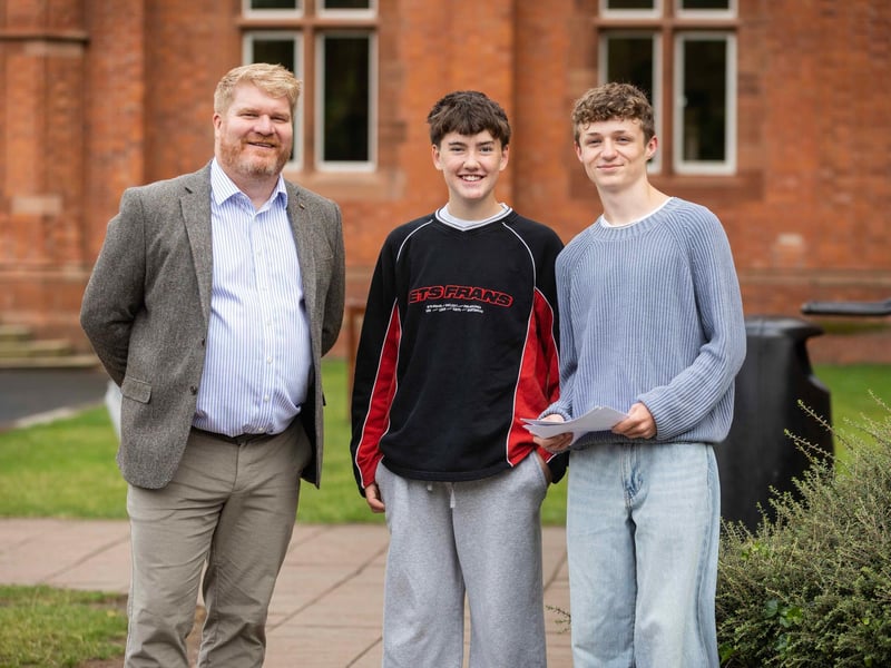 Campbell College celebrates GCSE results