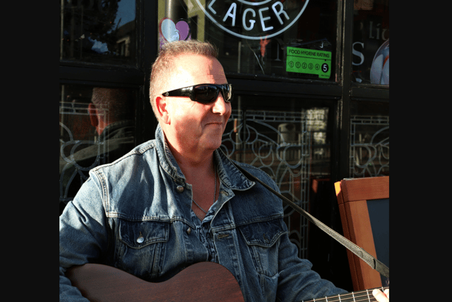 Musician Lee Hedley looks forward to at a bright future in this weekend's Bangor Music Trail.
