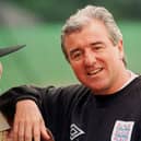England manager Terry Venables during training ahead of the quarter-final at Euro 96. (Photo by Tim Ockenden/PA Wire)