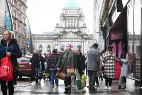 The report says high streets have been boosted by peace, prosperity and greater stability