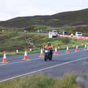 Thursday's Isle of Man TT practice was cancelled due to a road traffic collision on the Mountain Road