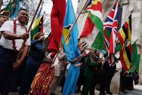 Flags at the annual Commonwealth Day Service at Westminster Abbey, London, earlier this year. Unionism should not be afraid to highlight the benefits of the Union and Commonwealth, writes John Coulter