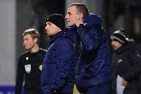Coleraine manager Oran Kearney believes Matthew Shevlin could be sidelined for 'a month or two' after sustaining injury in Larne clash. PIC: Colm Lenaghan/Pacemaker