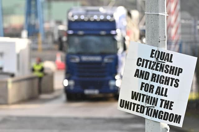 Unionist parties are united in their concerns about the restrictions the Northern Ireland Protcol imposed on bringing goods in from Great Britain.