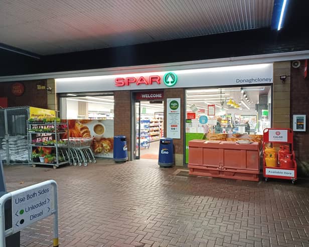 The Knox family who operate three successful forecourts in Northern Ireland have marked their 23rd year in business by converting all properties to the SPAR brand. Pictured is the Knox's Spar Donaghcloney
