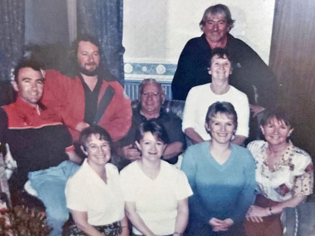 PACEMAKER, BELFAST: The Dunlop Family L-R
Robert, Jim, Willie, May and Joey., Linda, Margaret, Veronica and Helen.:-