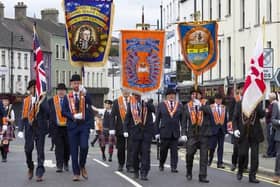A Twelfth parade in Newry. Photo: Noel Moan/Pacemaker