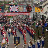 Flute bands were out in force for the King's Coronation parade held in Banbridge in May. Pic: Colm Lenaghan/Pacemaker