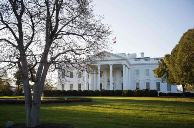 The White House in Washington. Politics is deeply divided in America