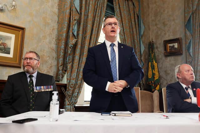 Jamie Bryson has written a letter to leaders of unionism Doug Beattie, Sir Jeffrey Donaldson and Jim Allister on the subject of the protocol and power-sharing