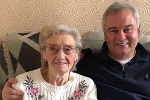 Eamonn Holmes with his beloved mum Josie who passed away in November at the impressive age of 93. PIC: Eamonn Holmes/Instagram