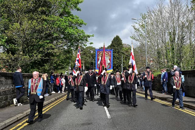 Apprentice Boys parade took place on Easter Monday in Lisburn