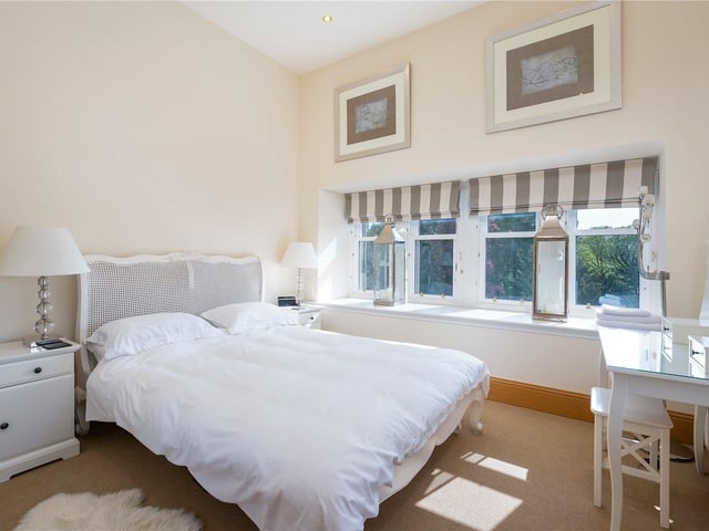 The apartment comes with three bedrooms - two kingsize doubles and a twin.