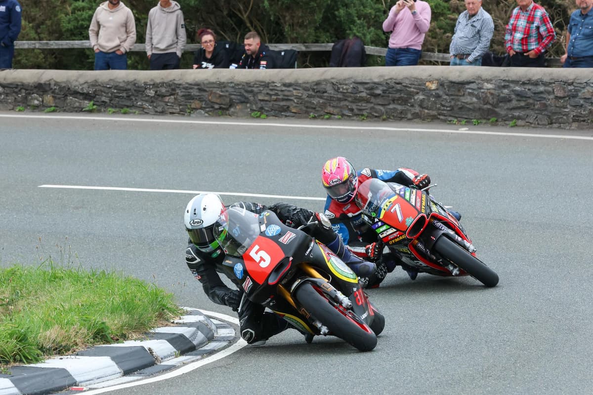 Ulter Rider Manx Grand Prix: Michael Gahan 'disheartened' after cruel luck denies ...