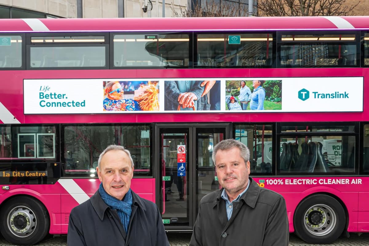 Translink Bus Rack Global and Translink work in partnership to create the future of bus ...