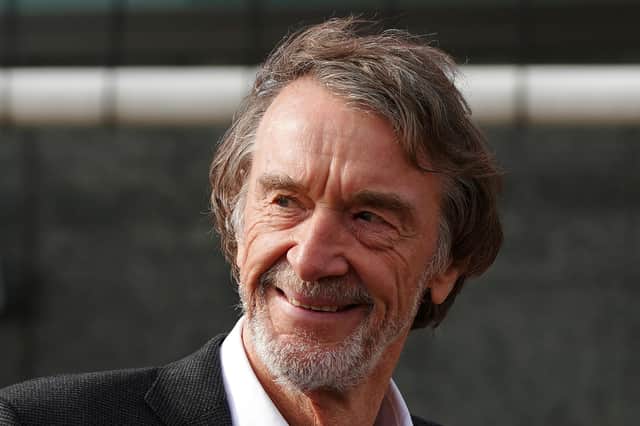 Sir Jim Ratcliffe, who held meetings at Old Trafford on Tuesday in his first visit to the home of Manchester United since the billionaire's deal to buy a 25 per cent stake in the club was announced on Christmas Eve. (Photo by Peter Byrne/PA Wire)