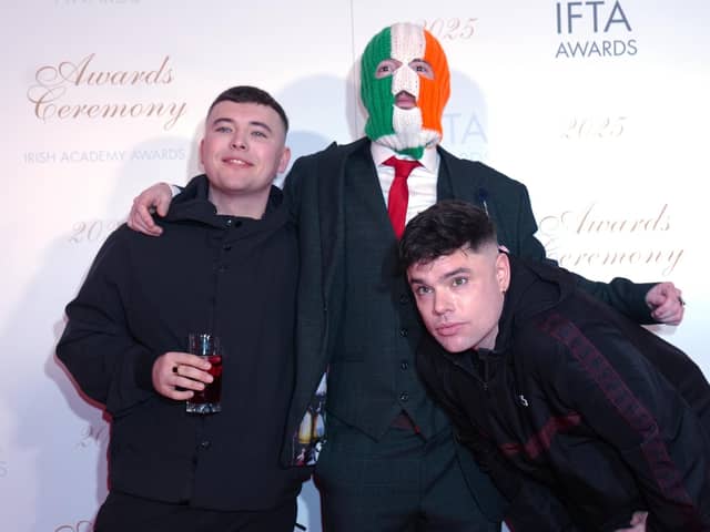 Kneecap - Mo Chara, DJ Provai and Moglai Bap. The band's legal fees crowdfunder abruptly doubled the amount in its cash pot, with tens of thousands of pounds apparently pledged in less than 48 hours.