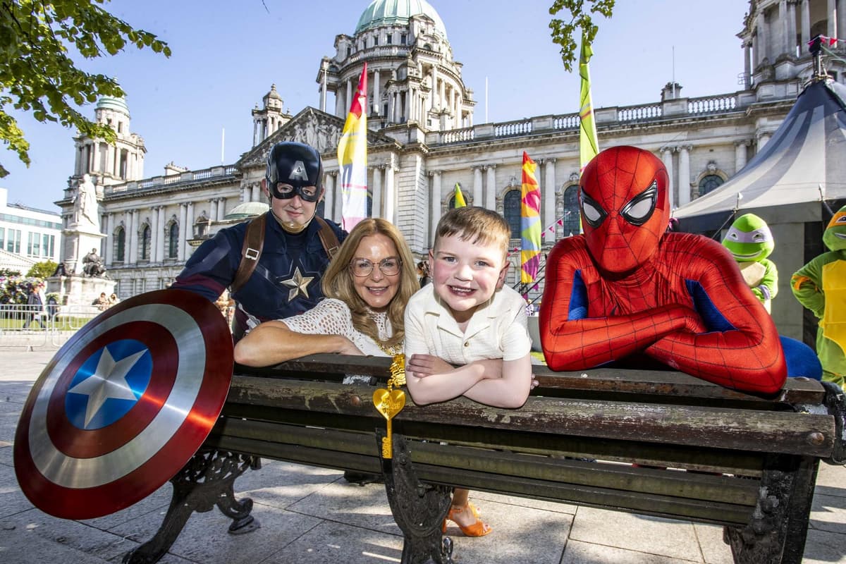 Daithi aged six is given the freedom of Belfast after organ donor campaign success​​​​​​​