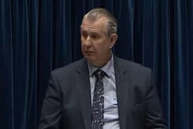 Stormont's Speaker Edwin Poots.