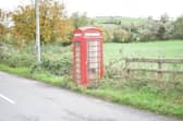 The Clare Road phone box in Tandragee