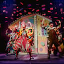 The cast of Hansel and Gretel, which is running at the Lyric Theatre, Belfast, until January 6, 2024