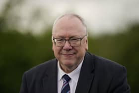 The Orange Order has reiterated its opposition to the Northern Ireland Protocol and the Windsor Framework, while internal DUP talks about a deal with government on the issues continue. Pictured is Mervyn Gibson, Grand Secretary of the Orange Order.