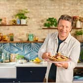 Jamie Oliver with his easy fig tart