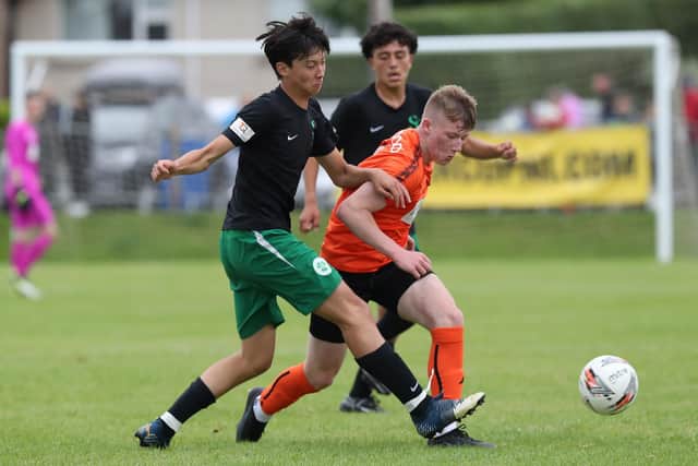 Sam Anderson on show for County Armagh during the SuperCupNI tournament in 2022. (Photo by Brian Little/PressEye)