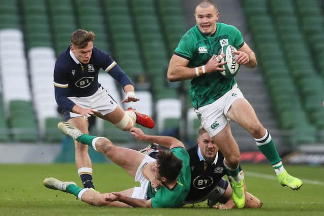 Jacob Stockdale will make his first internatinal appearance for Ireland in two years on Saturday against Italy in Dublin