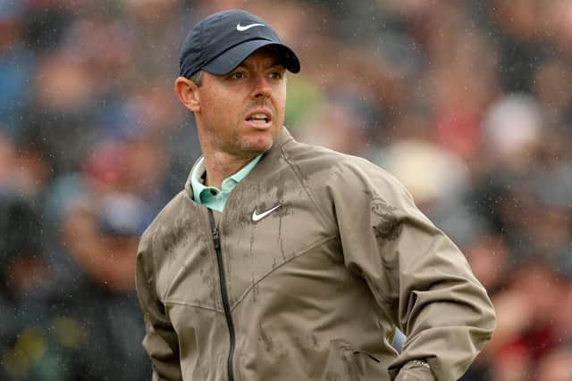 Rory McIlroy of Northern Ireland looks on on Day Four of The 151st Open at Royal Liverpool Golf Club on July 23, 2023 in Hoylake, England. PIC: Luke Walker/Getty Images
