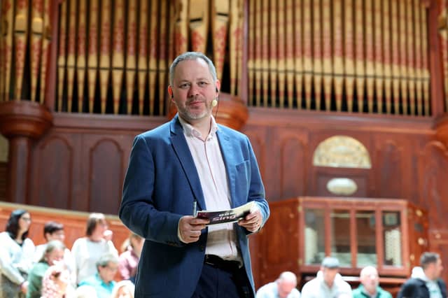Geoff Maskell Singers from across Northern Ireland join voices for BBC Sing!